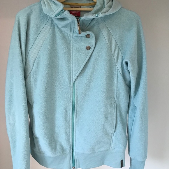Columbia Tops - Columbia Women's Full Zip Hoodies, Turquoise, Size S-M